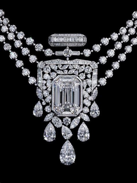 chanel 55 carat diamond|chanel necklace no 5.